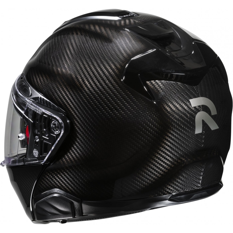 Atlenkiamas motociklo šalmas HJC RPHA 91 CARBON juodas