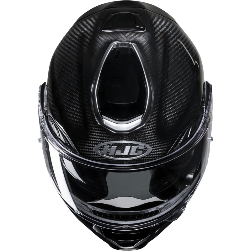 Atlenkiamas motociklo šalmas HJC RPHA 91 CARBON juodas