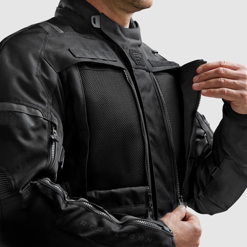 Rebelhorn Cubby V Black Motociklininko striukė
