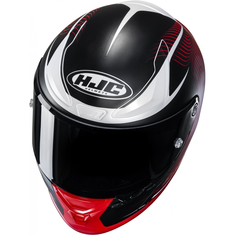 Integruotas motociklininko šalmas HJC RPHA 1 Lovis MC1SF raudona-juoda-balta išpardavimas