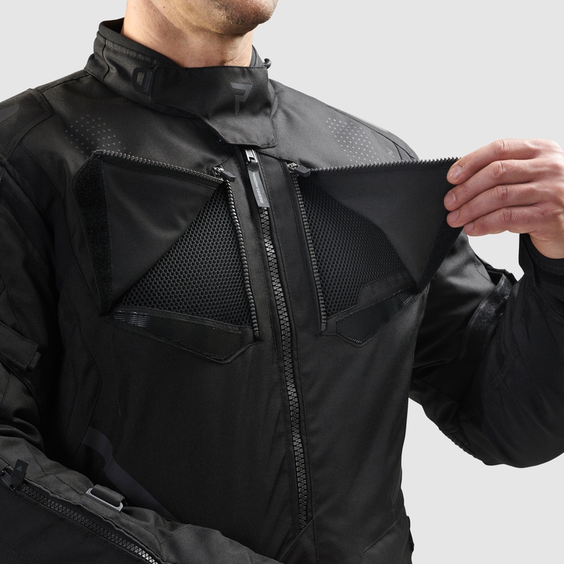 Motociklininko striukė Rebelhorn Hiker IV black