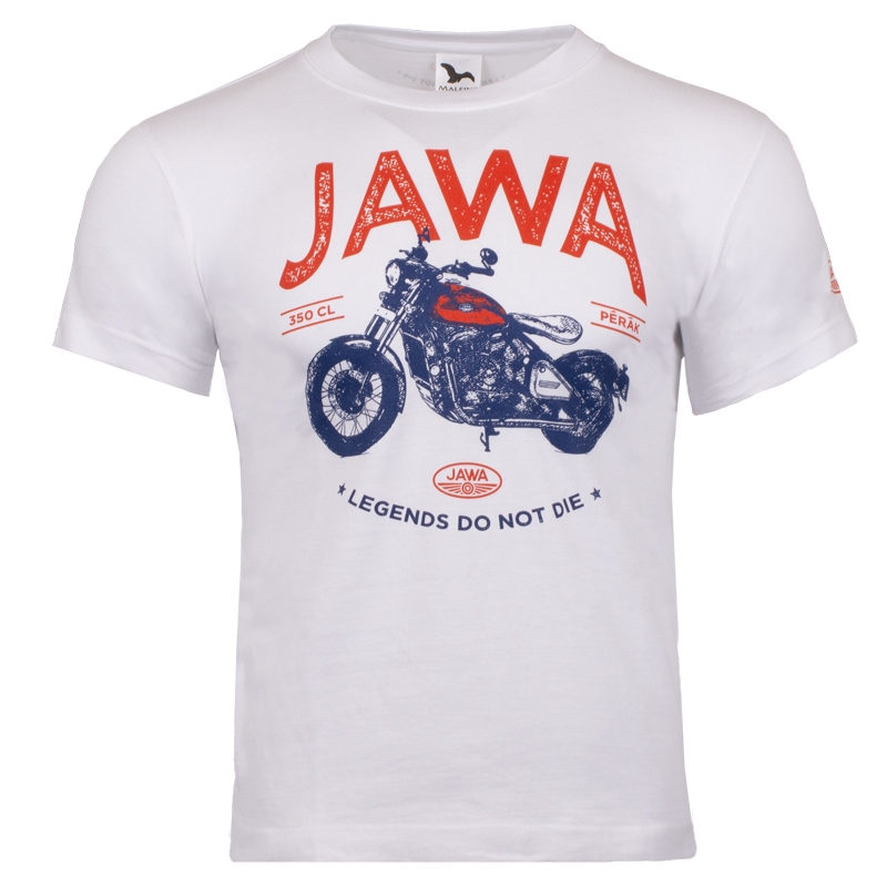 Marškinėliai Jawa Legend white