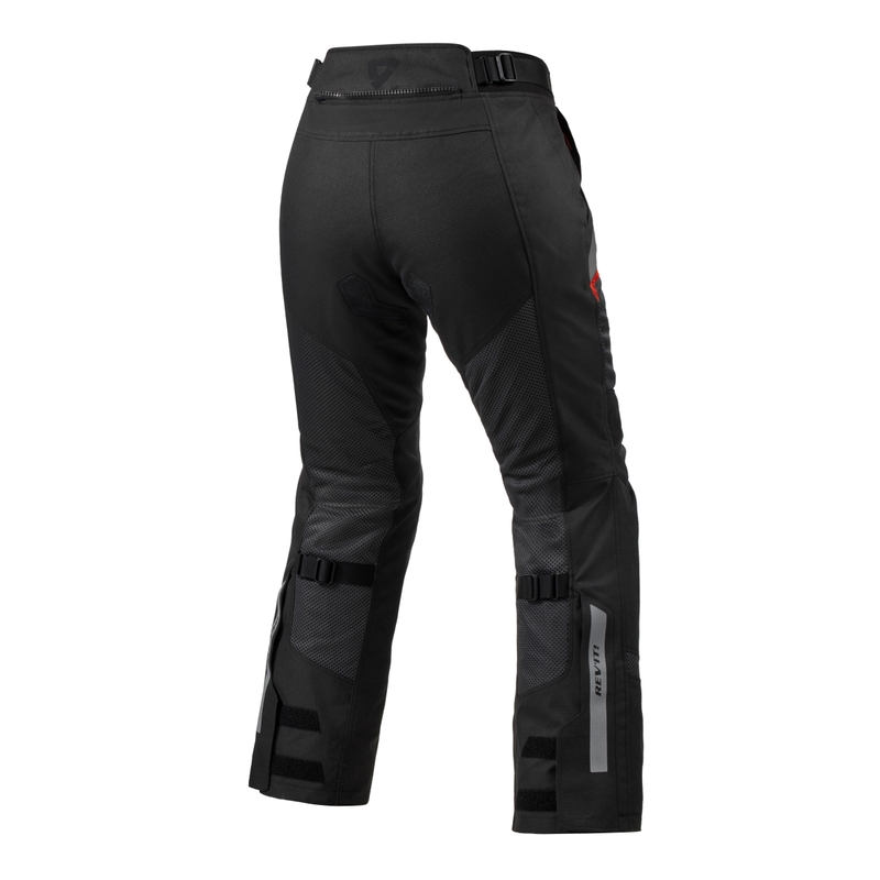 Moteriškos Revit Tornado 4 H2O motociklininko kelnės Black