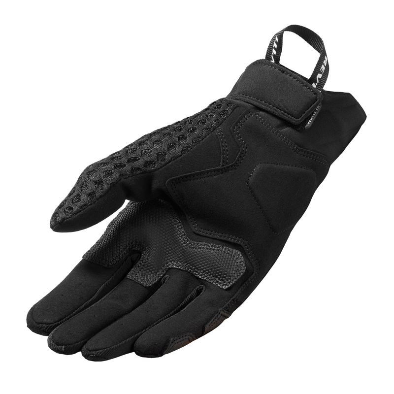 Moteriškos "Revit Veloz" motociklininko pirštinės Black