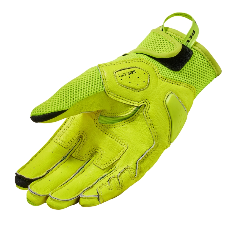 Motociklininko pirštinės Revit Ritmo fluo yellow