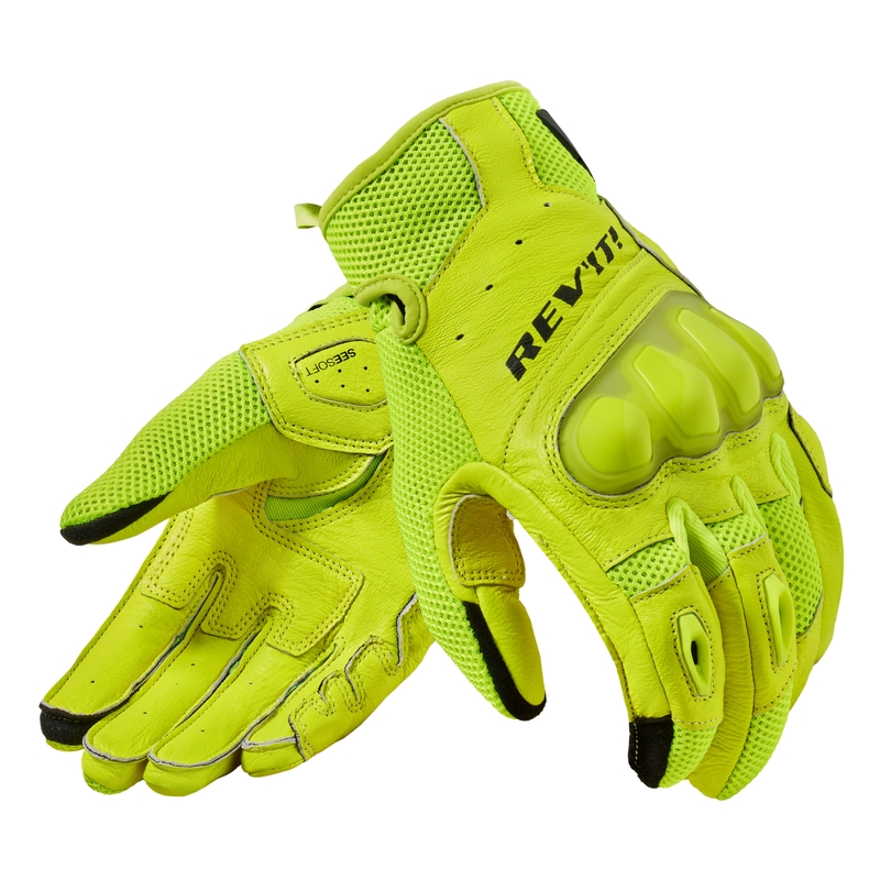 Motociklininko pirštinės Revit Ritmo fluo yellow