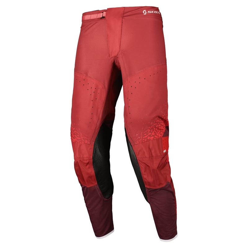 Scott PODIUM PRO motokroso kelnės raudonai pilkos spalvos