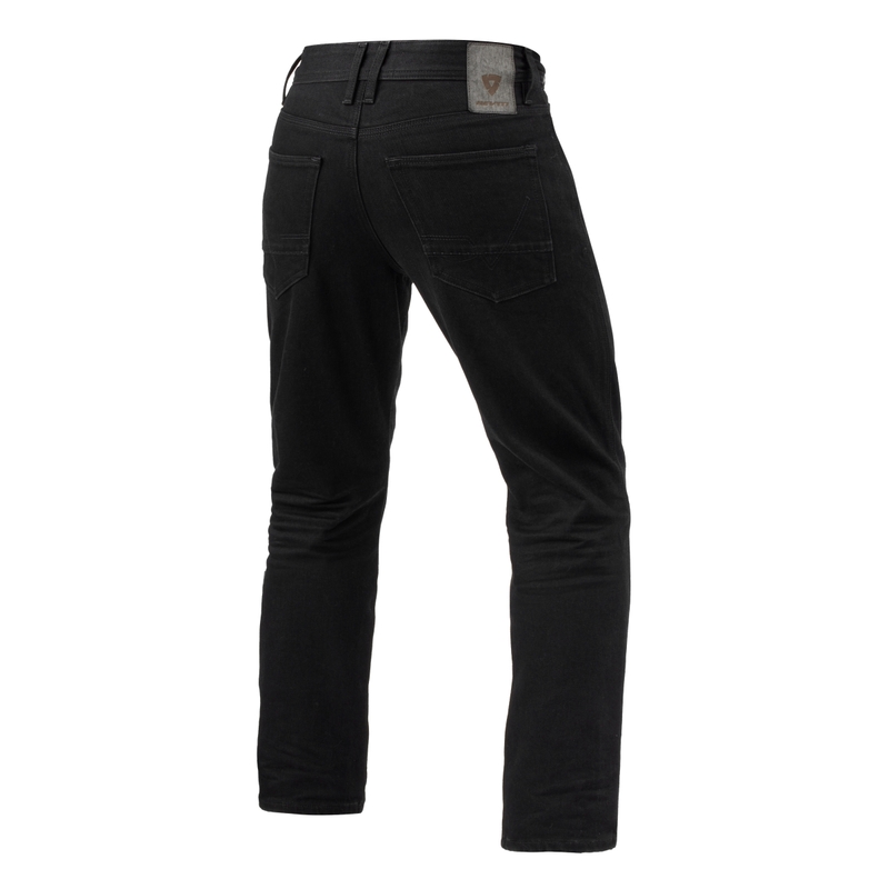Revit Lombard 3 RF Black Motociklininko džinsai