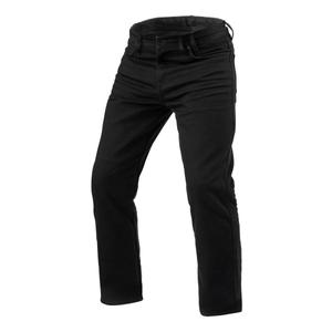 Revit Lombard 3 RF Black Cropped Motociklininko džinsai