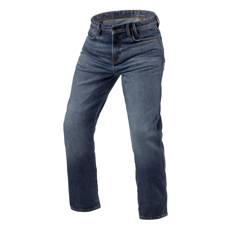 "Revit Lombard 3 RF Blue Extended Motorcycle Jeans" džinsai