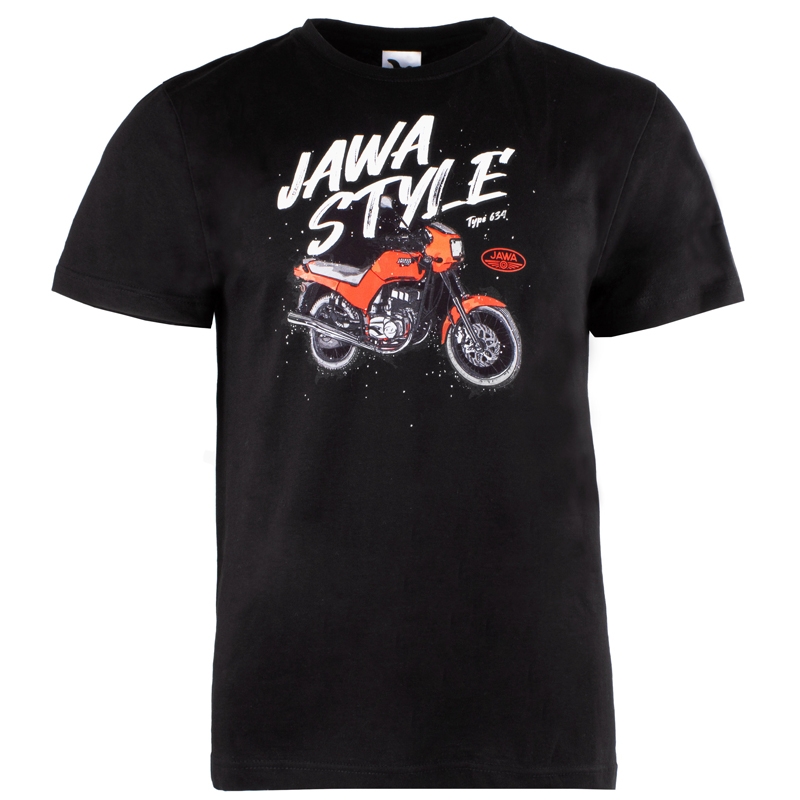 Marškinėliai JAWA Style juodi