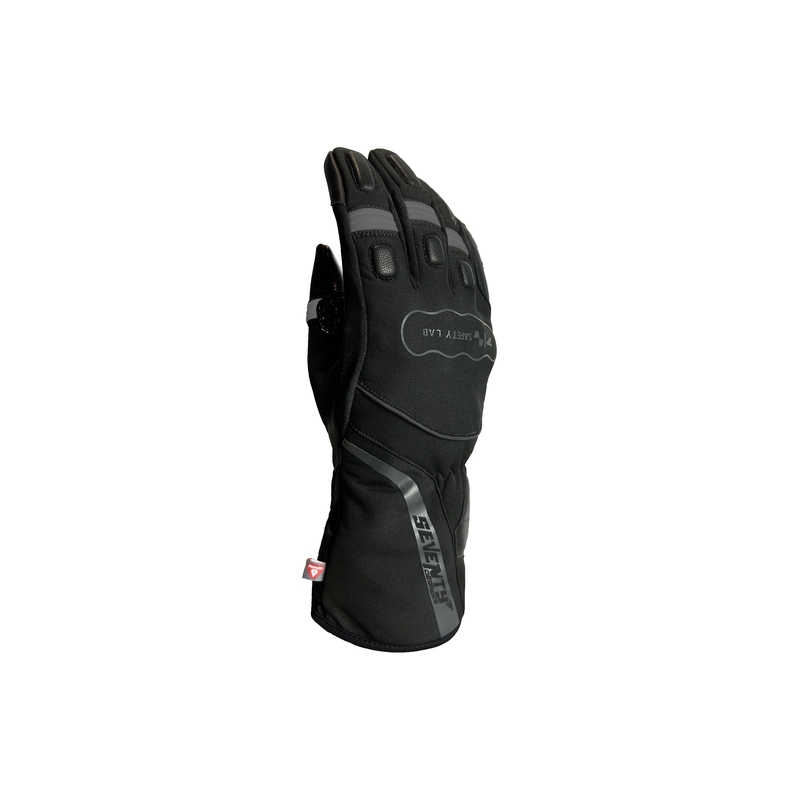 Motociklininko pirštinės SEVENTY DEGREES SD-T7 black-grey