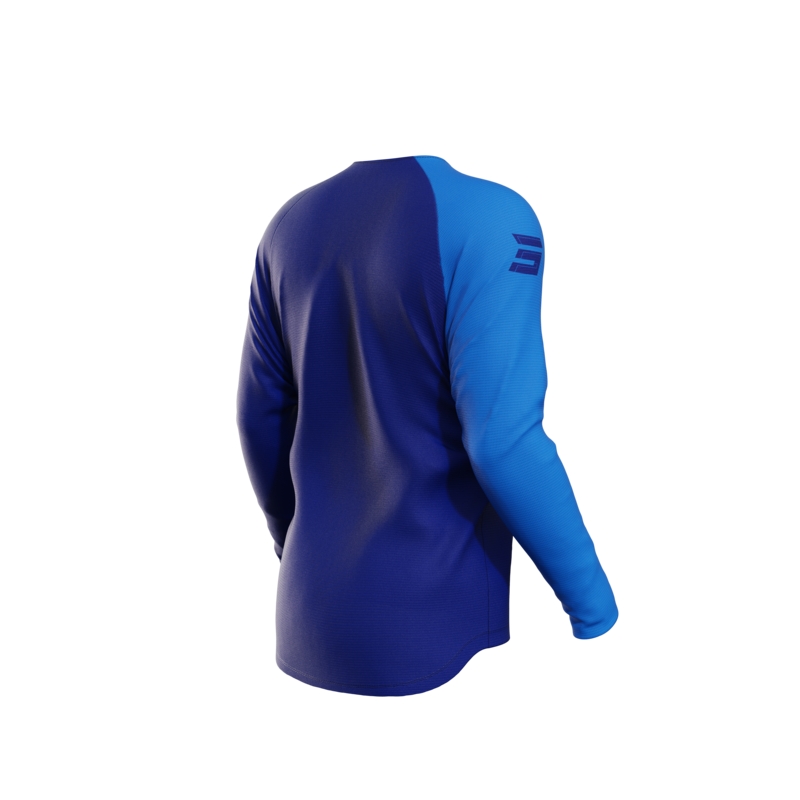 Motokroso marškinėliai Shot Squad blue išpardavimas