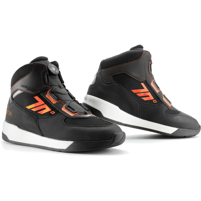 Motociklininko batai SEVENTY DEGREES SD-BC10 black-orange išpardavimas