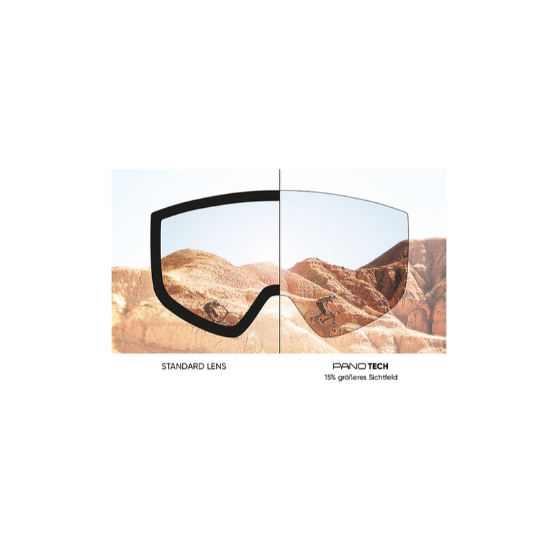 Motokroso akiniai Red Bull Spect STRIVE S tamsiai mėlyni su mėlynais lęšiais