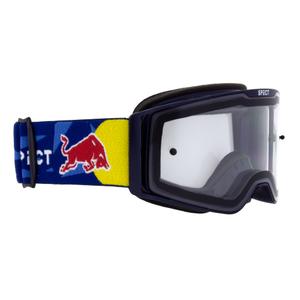 Motokroso akiniai Red Bull Spect TORP mėlyni su skaidriais lęšiais