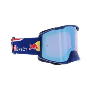 Motokroso akiniai Red Bull Spect STRIVE S mėlyni su mėlynais lęšiais
