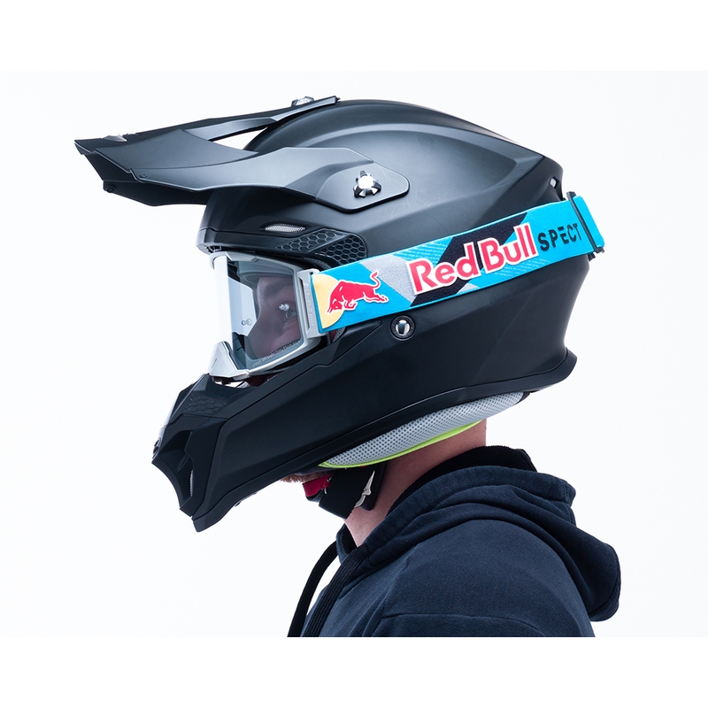 Motokroso akiniai "Red Bull Spect STRIVE S" pilki su rūkytu stiklu