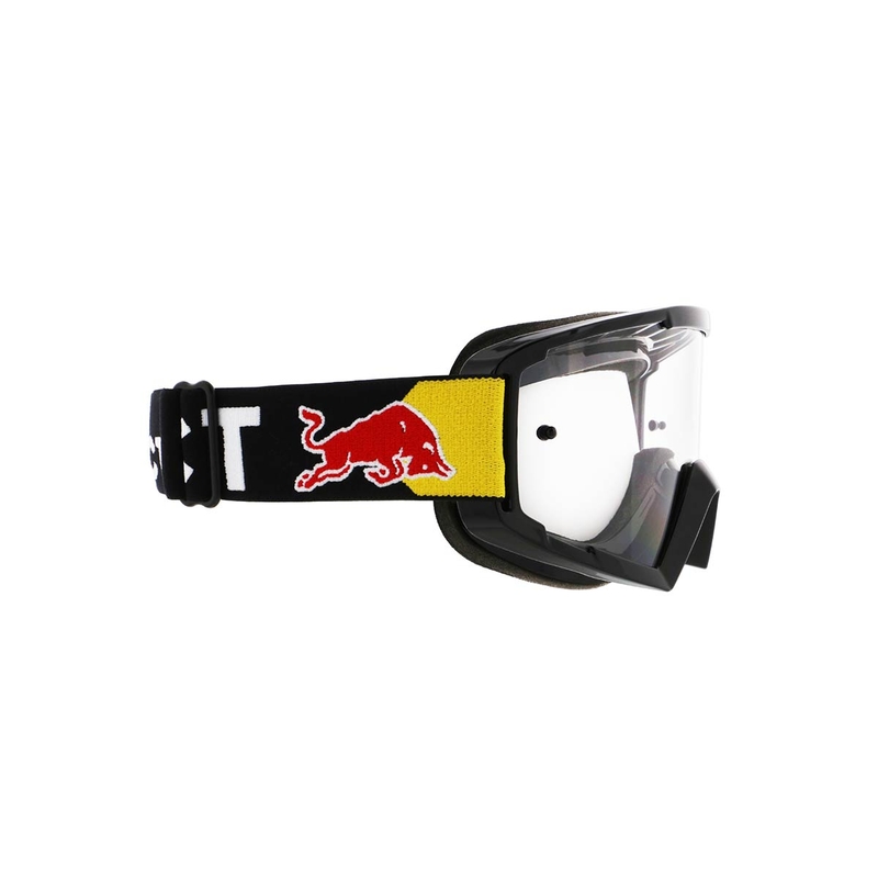 Motokroso akiniai Red Bull Spect WHIP juodi su skaidriais lęšiais
