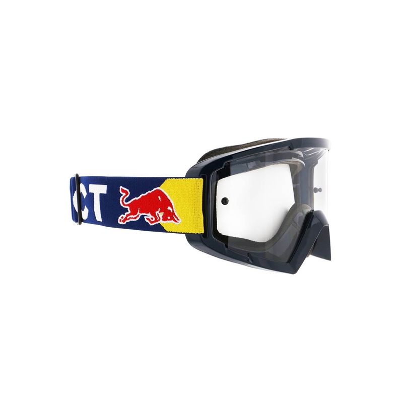 Motokroso akiniai Red Bull Spect WHIP tamsiai mėlyni su skaidriais lęšiais