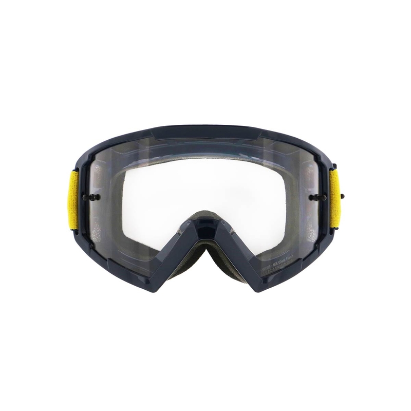 Motokroso akiniai Red Bull Spect WHIP tamsiai mėlyni su skaidriais lęšiais
