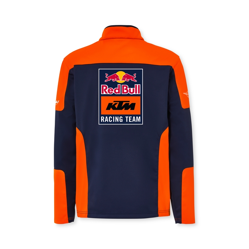 KTM Replica Team softshell striukė mėlyna-oranžinė