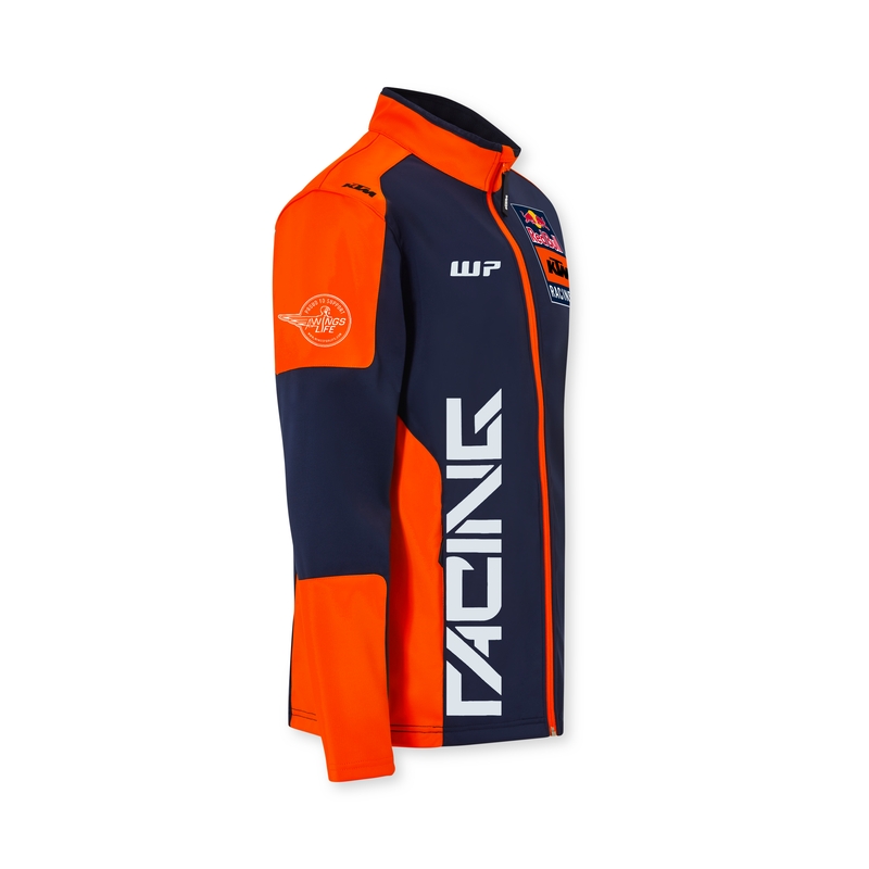 KTM Replica Team softshell striukė mėlyna-oranžinė