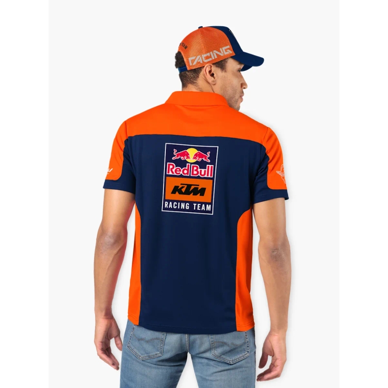 Polo marškinėliai KTM Replica Team blue-orange išpardavimas