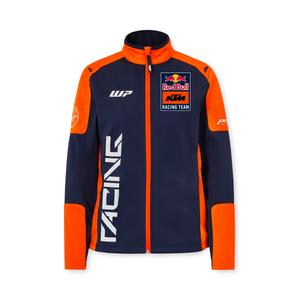 Moteriška KTM Replica Team softshell striukė mėlyna-oranžinė