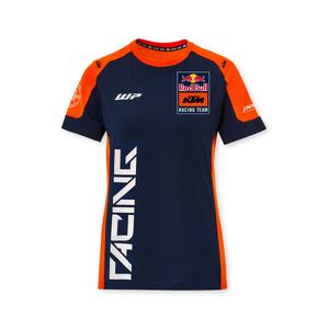Moteriški KTM Replica Team marškinėliai mėlynai oranžiniai
