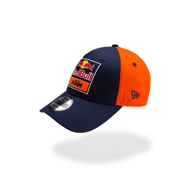 KTM replika lenkta kepurė mėlynai oranžinė