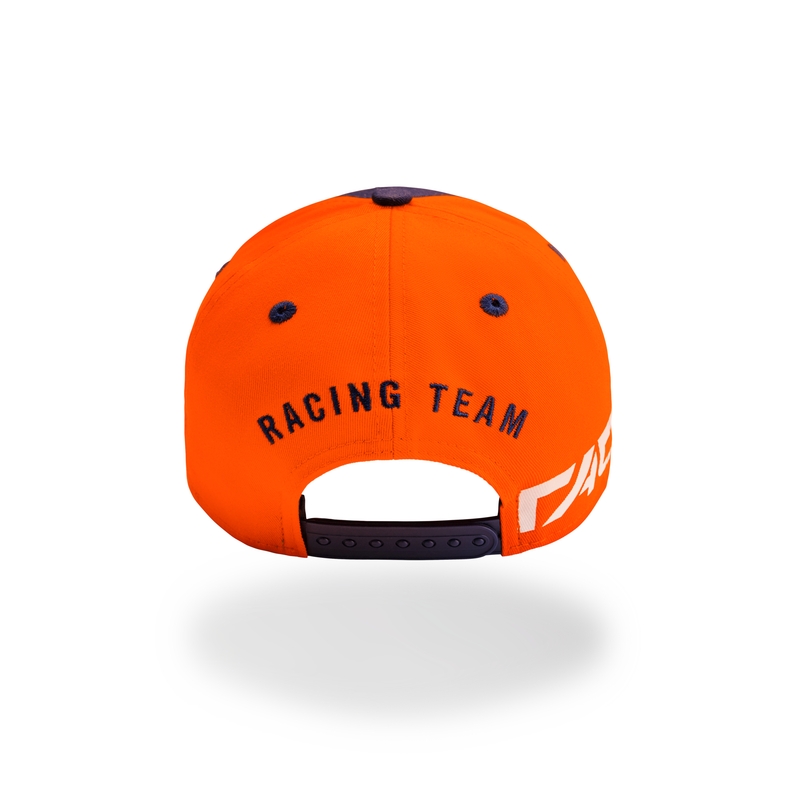 Kepurė su tiesiu skydeliu KTM Replica mėlynai oranžinė