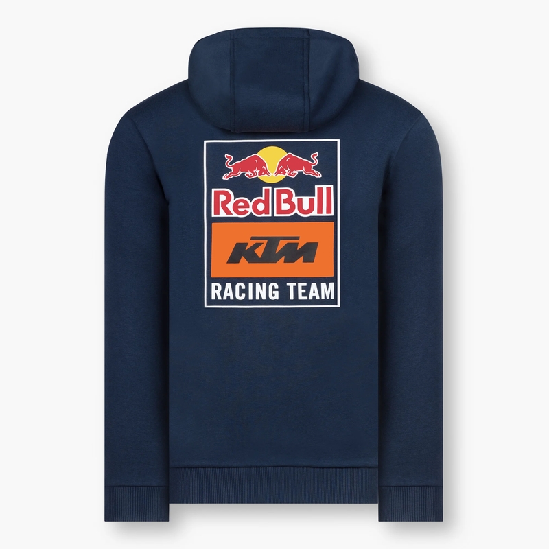 KTM Backprint Zip Hoodie mėlyna