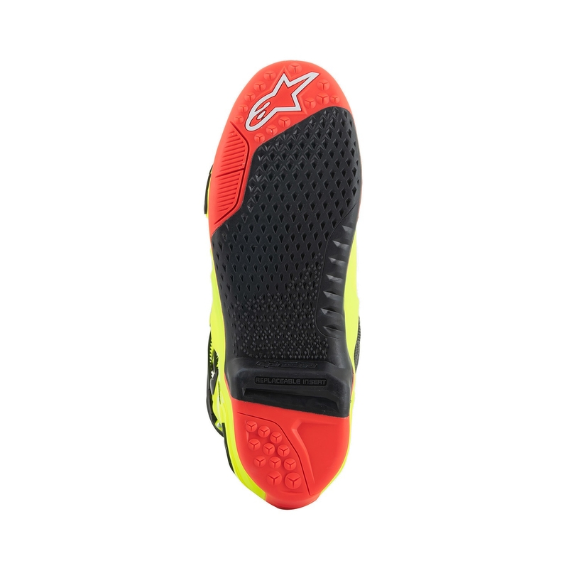 Alpinestars Tech 10 Yellow Fluo Black Fluo Motociklininko batai