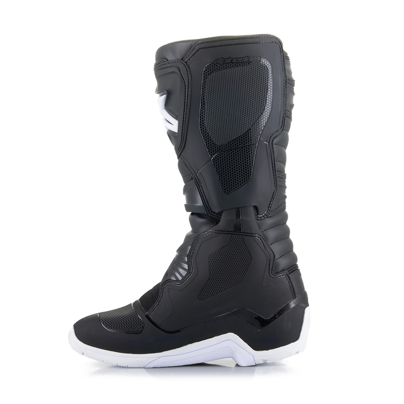 "Alpinestars Tech 3 Enduro" neperšlampami juodai balti motociklininko batai