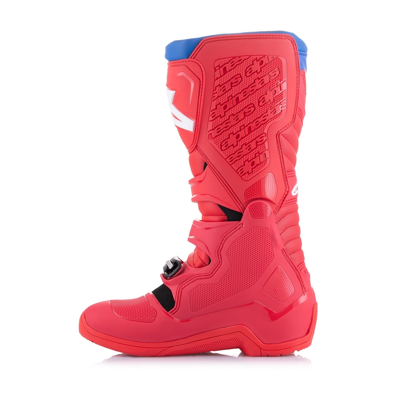 Alpinestars Tech 5 raudonai-mėlynai-baltai-juodi motociklininko batai