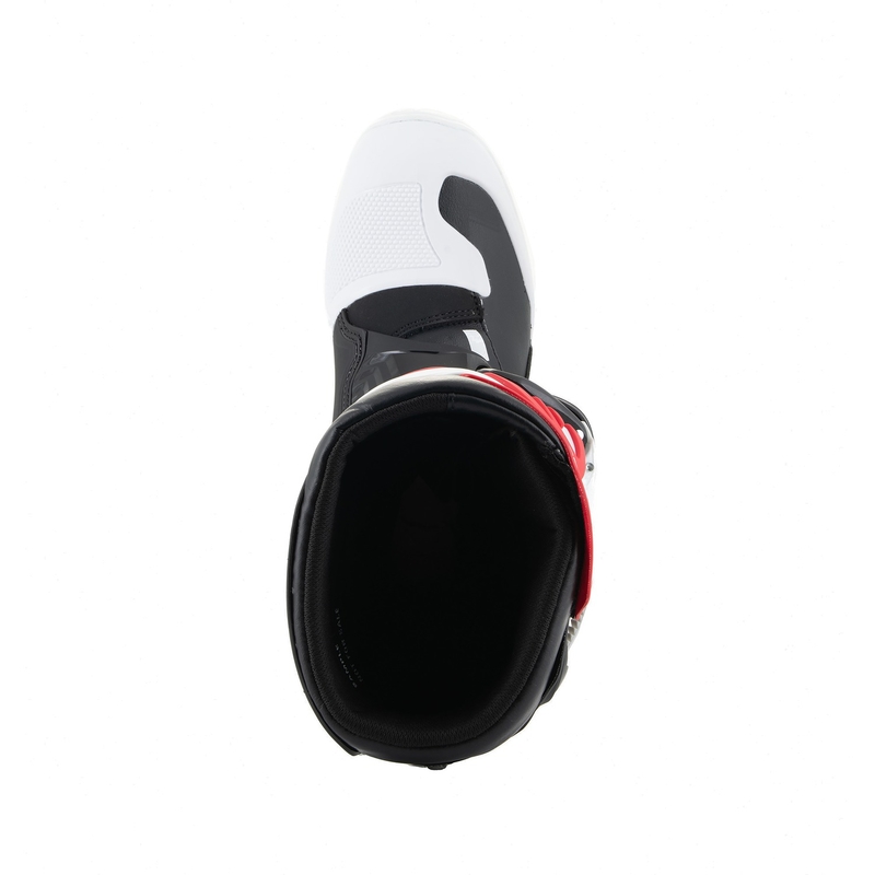 Alpinestars Tech 3S Youth White and Red motociklininko batai vaikams