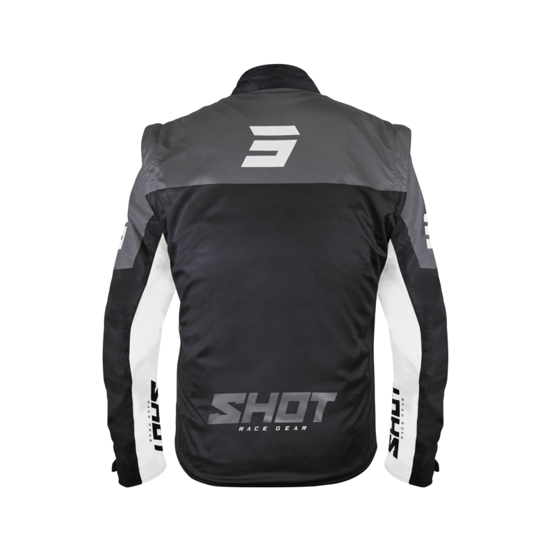 Softshell striukė "Shot Softshell Lite" juoda ir balta