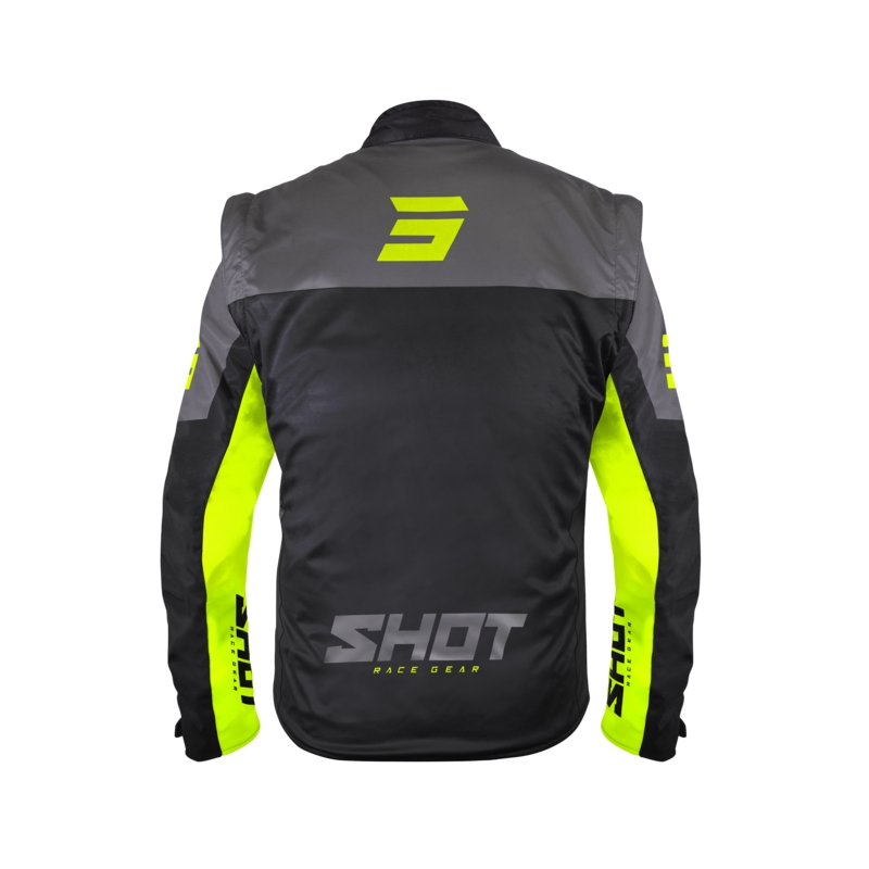 Softshell striukė "Shot Softshell Lite" juoda-fluo geltona