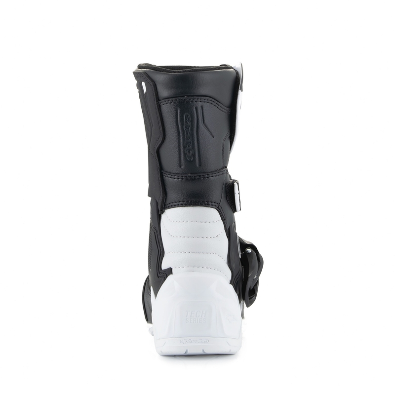 "Alpinestars Tech 3S Kids" juodai balti motociklininko batai