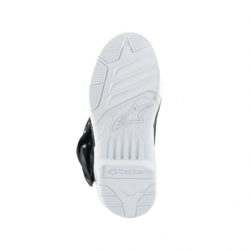 "Alpinestars Tech 3S Kids" juodai balti motociklininko batai