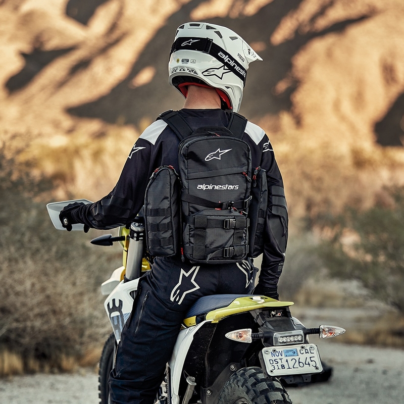 Kuprinė Alpinestars Techdura Tactical black and white 9 l