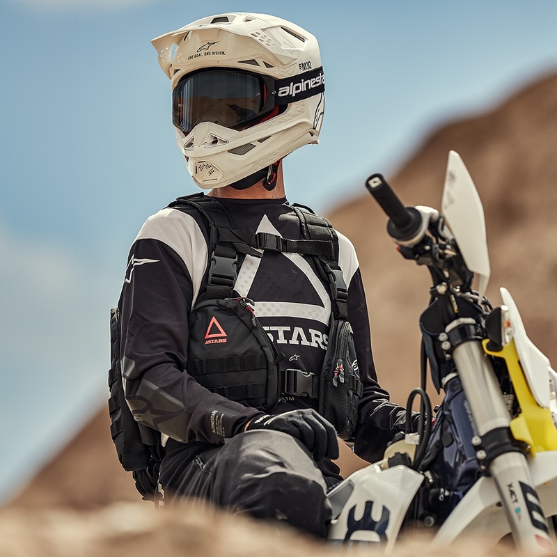 Kuprinė Alpinestars Techdura Tactical black and white 9 l