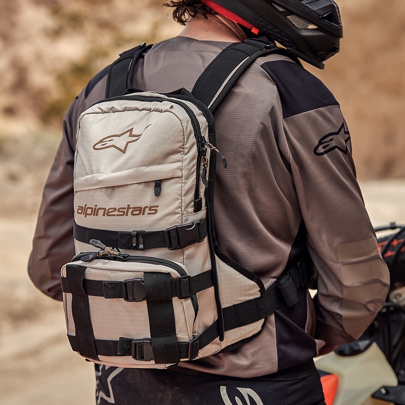 Kuprinė Alpinestars Techdura Tactical pilkai juoda 9 l