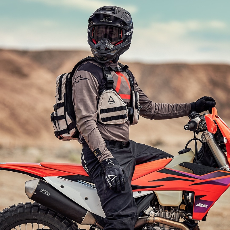 Kuprinė Alpinestars Techdura Tactical pilkai juoda 9 l
