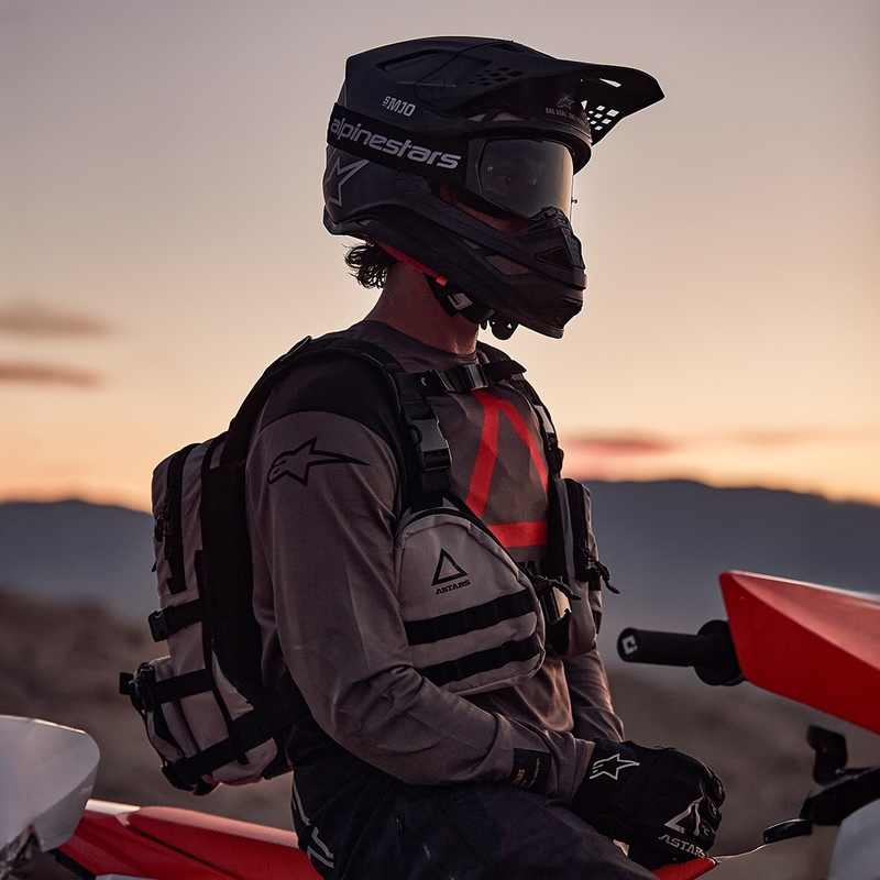 Kuprinė Alpinestars Techdura Tactical pilkai juoda 9 l