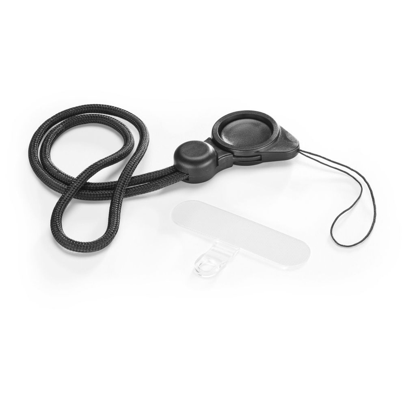 Apsauginis dangtelis "Interphone QUIKLOX Tetraforce" - "Apple iPhone 15 Pro Max", juodas