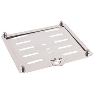 Nerūdijančio plieno trinkelė po valstybinio numerio ženklu CZ BMW