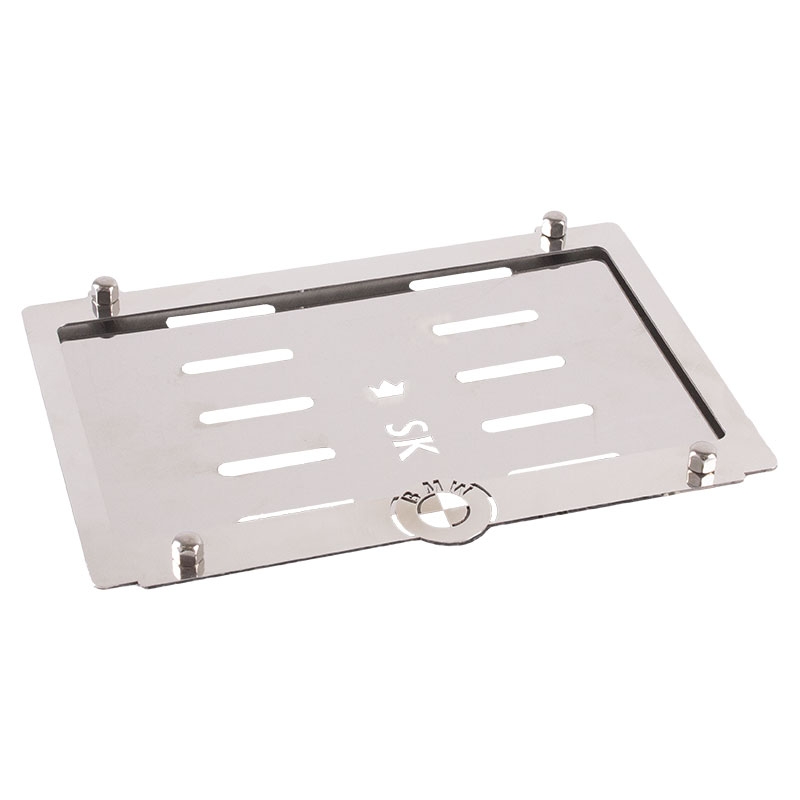 Nerūdijančio plieno numerio ženklo poveržlė SK BMW