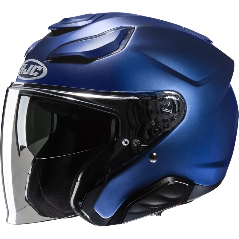 HJC F31 Solid Metallic Blue Open motociklininko šalmas